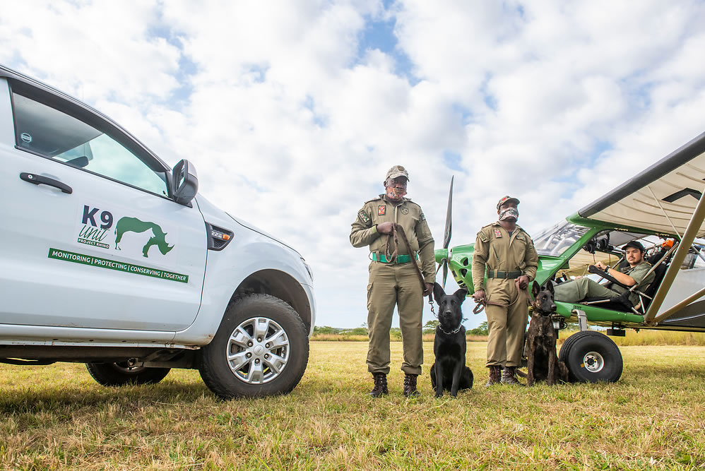 Project Rhino, canine and aerial response units
